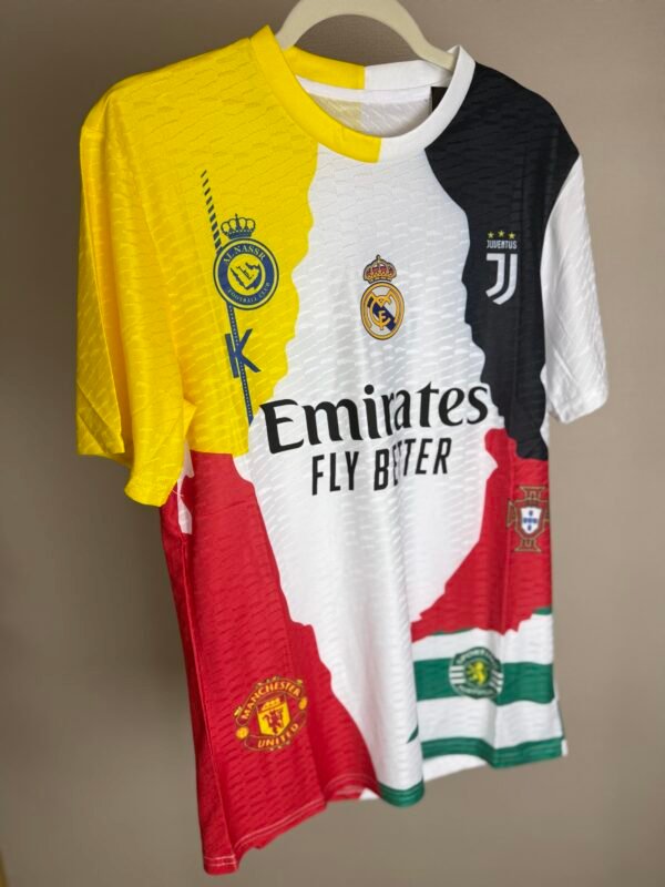 Cristiano Ronaldo Memorabilia Shirt – All Clubs Edition (Player Version)