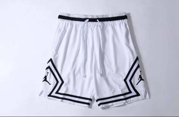 Jordan Dri-FIT Diamond Shorts – White/Black
