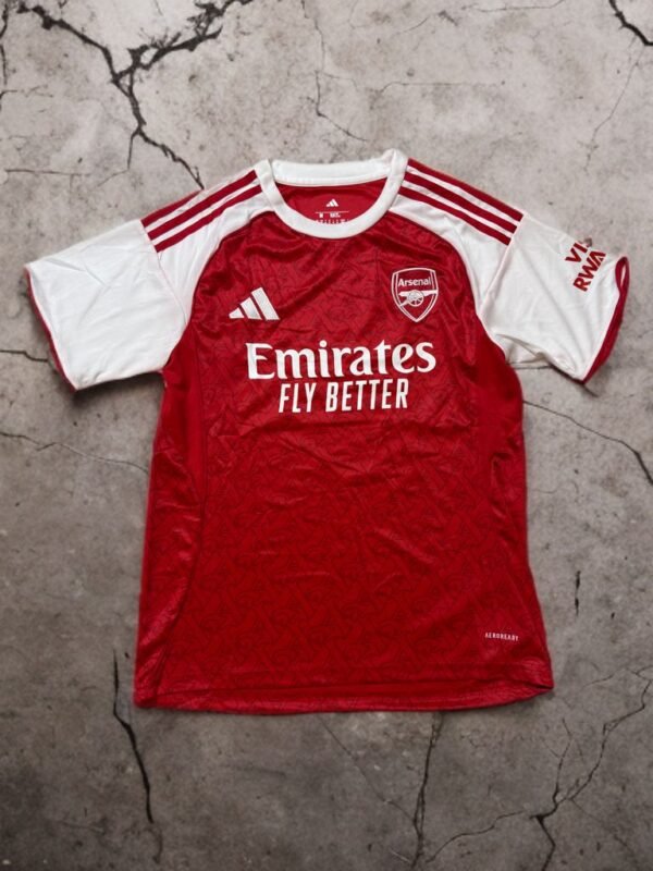 Arsenal Red and White Shirt + shorts (Fan Version)