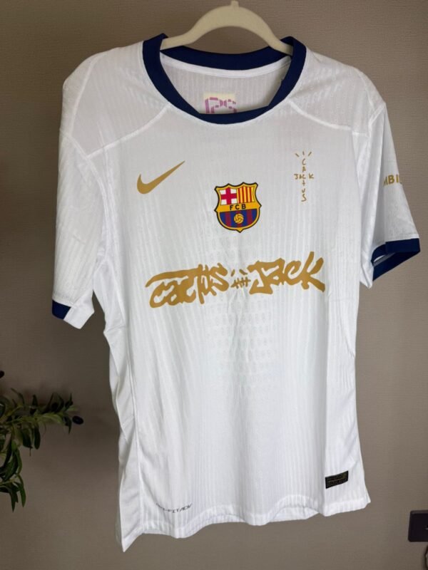 FC Barcelona White Shirt (Player Version)