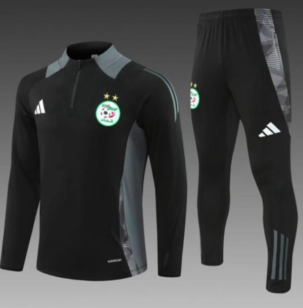 Algeria Black Training Suit with Pants
