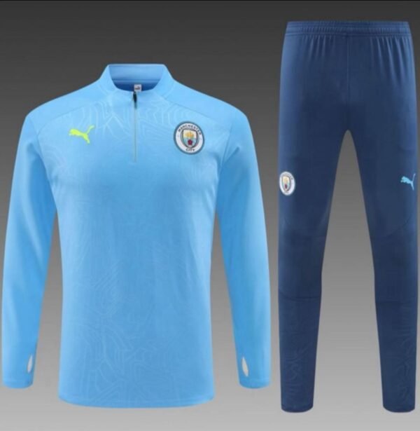Manchester City Light Blue Training Suit with Pants