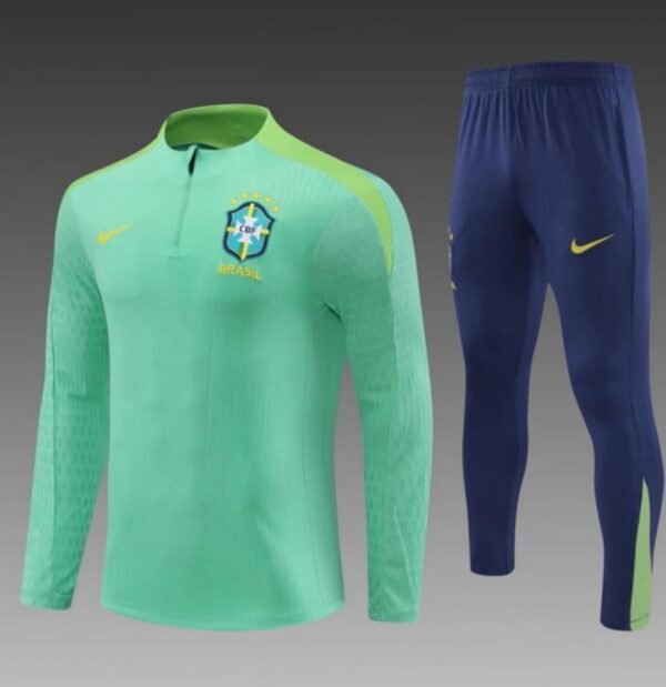 Brazil Green Training Suit with Pants