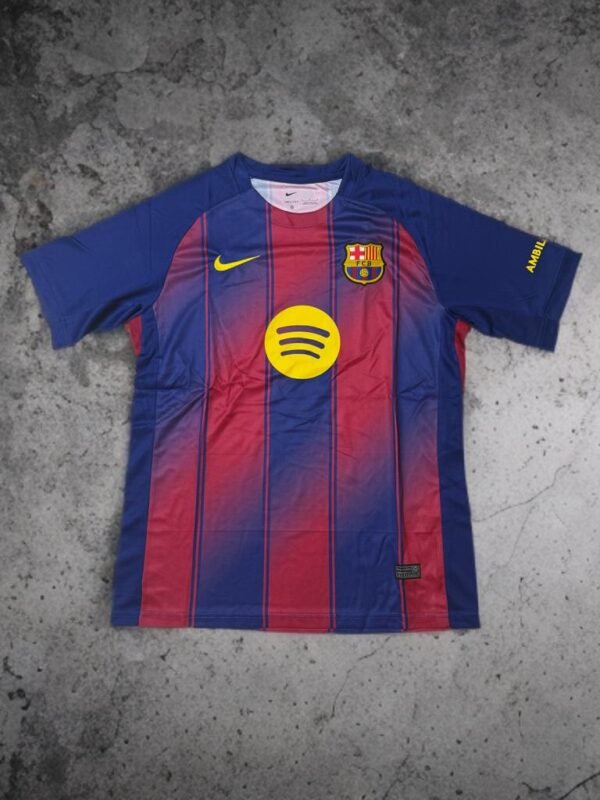 FC Barcelona 2025/2026 Fan Version Football Shirt with Shorts