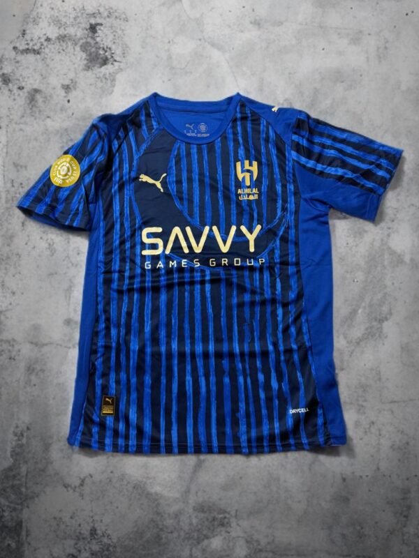Al Hilal 2024/2025 Fan Version Football Shirt – Short Sleeves