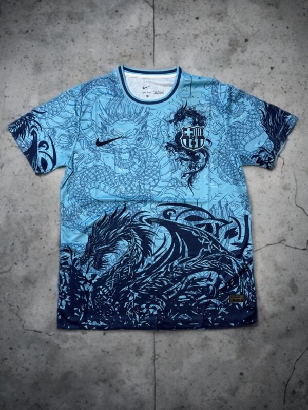 FC Barcelona Blue Dragon Art Jersey