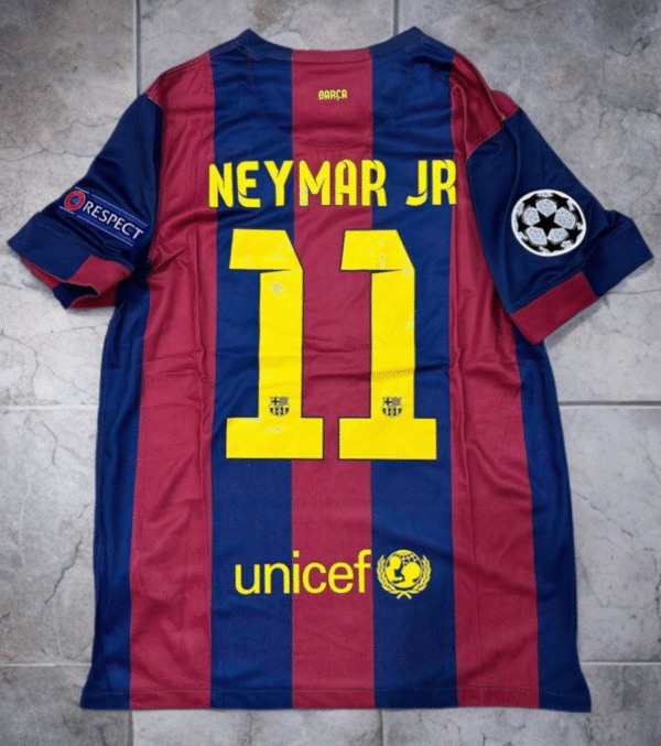 NEYMAR BARCELONA HOME JERSEY
2015-2016 [ID: G 6] - Image 2