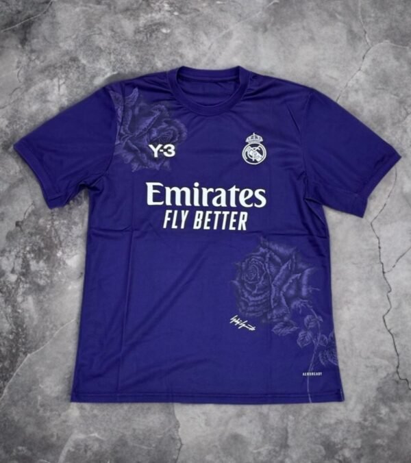 REAL MADRID Y3 VIOLET JERSEY [ID: C 1]