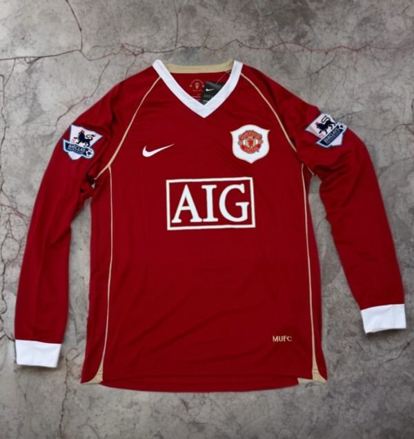 RONALDO MAN UNITED
RED LONGSLEEVES JERSEY [ID: A 3]