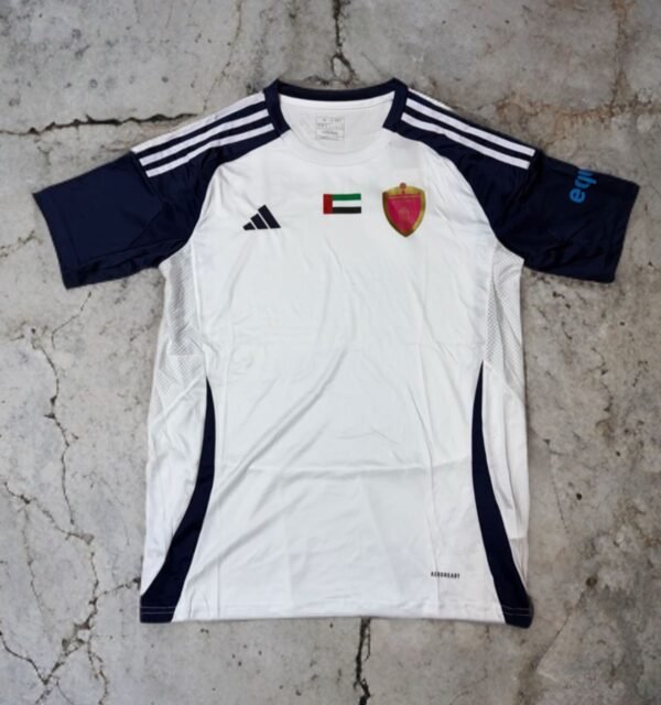 VINTAGE AL whada WHITE JERSEY [ID: U 2]
