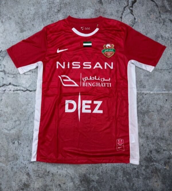 SHABAB AL AHLI RED HOME JERSEY [ID: C 3 G 1 H 2]