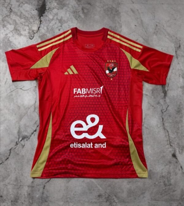 AL AHLY EGYPT HOME JERSEY
2024/2025 [ID: h 1]