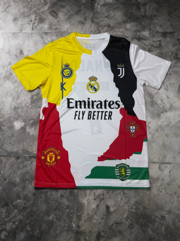 RONALDO ALL TEAMS FAN JERSEY [ID: B 5]