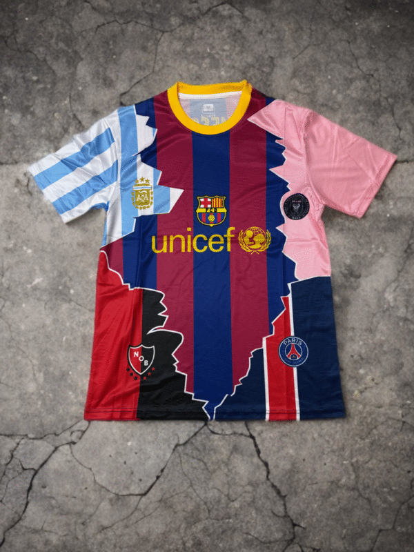 MESSI ALL TEAMS FAN JERSEY [ID: D 2]